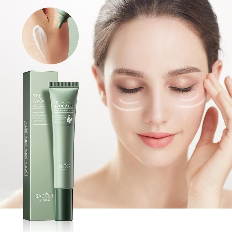Creamy Eye Treatment With Avocado Moisturizing And Improving