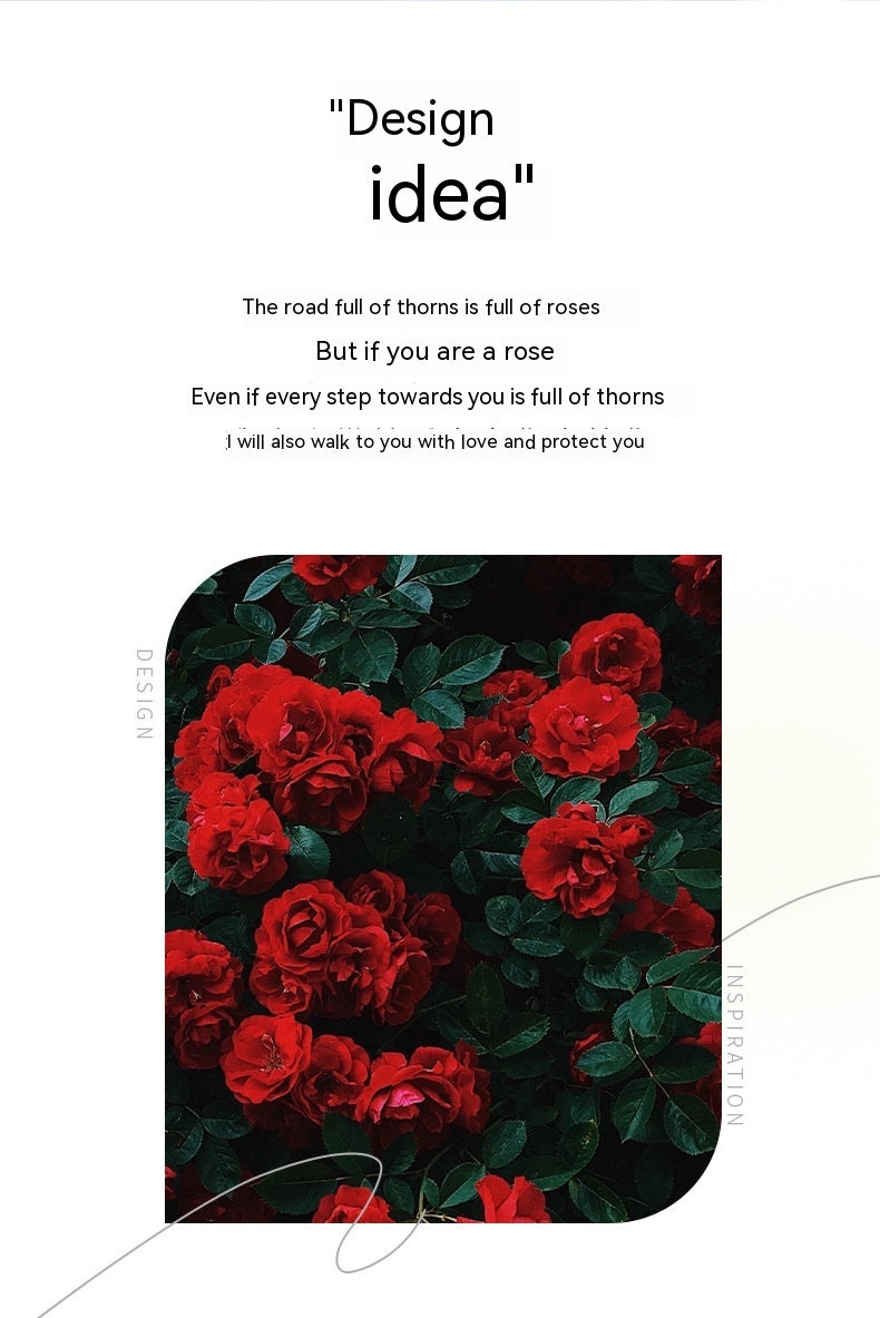 Thorns And Roses Ring Niche High Sense