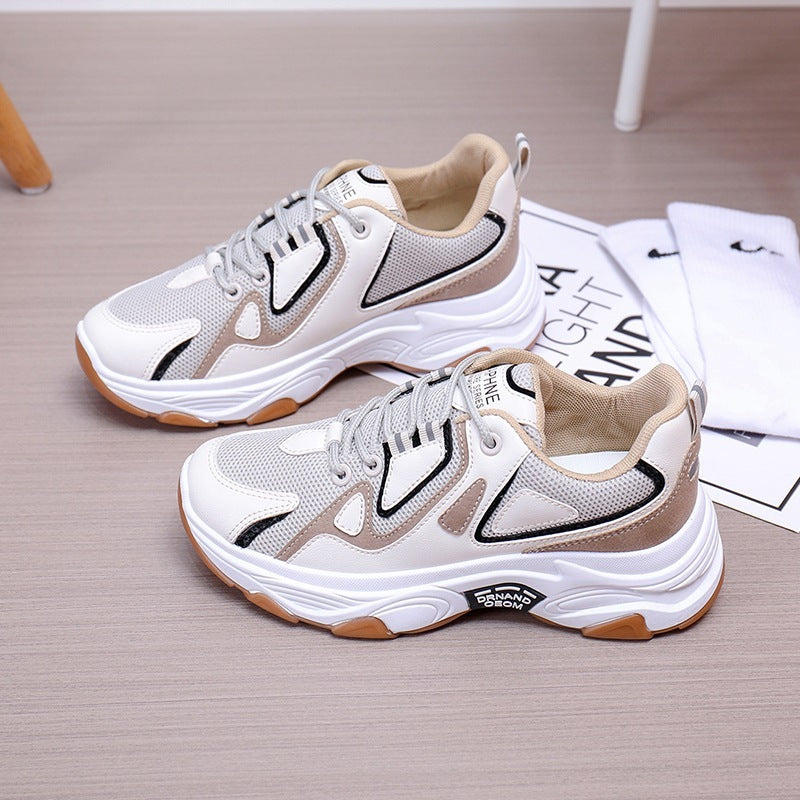 Mesh Breathable Sneakers Net Celebrity Old Shoes Female