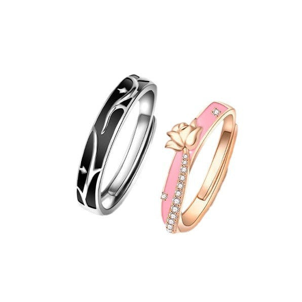 Thorns And Roses Ring Niche High Sense