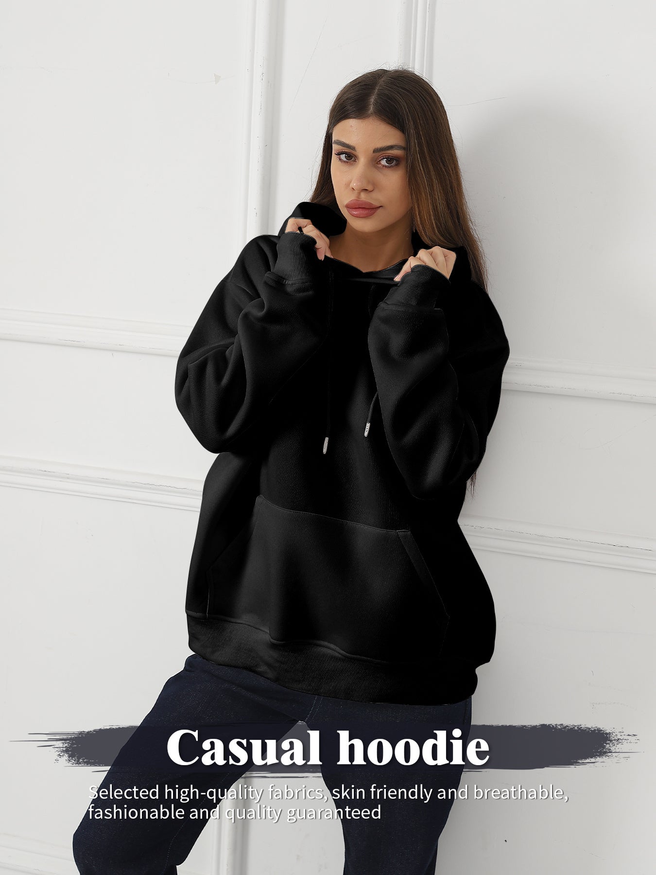 Women's Fashionable Casual Printed Long Sleeved Sweatshirt