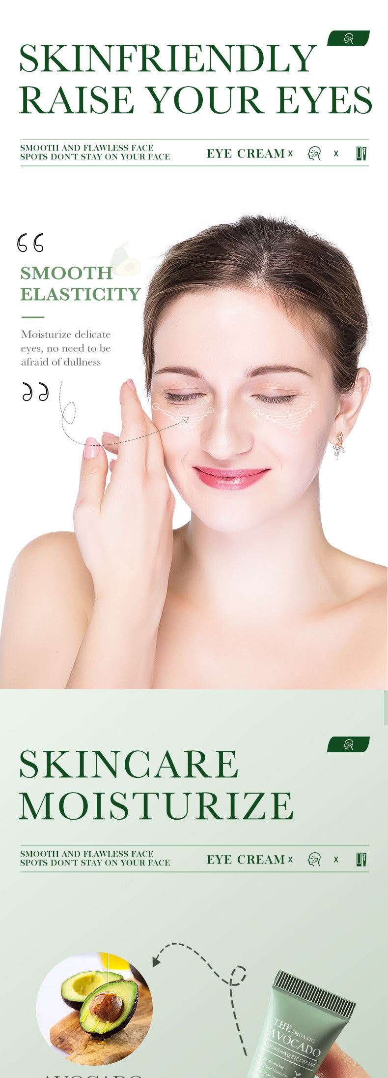 Creamy Eye Treatment With Avocado Moisturizing And Improving