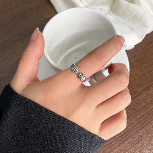 Niche Cat's Paw Cute Personality Ring