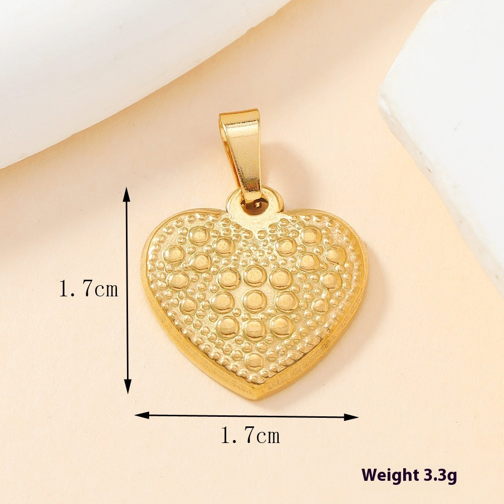 Single Pendant Stainless Steel Casting Ornament Fashion Love Women