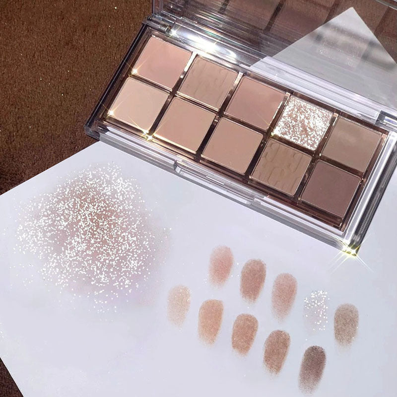 Earth Matte Ten Color Eyeshadow Palette