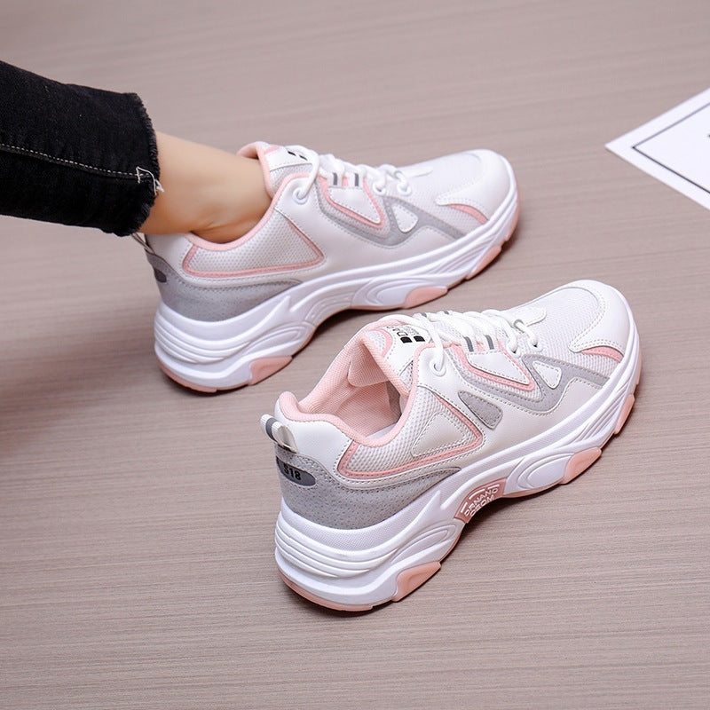 Mesh Breathable Sneakers Net Celebrity Old Shoes Female