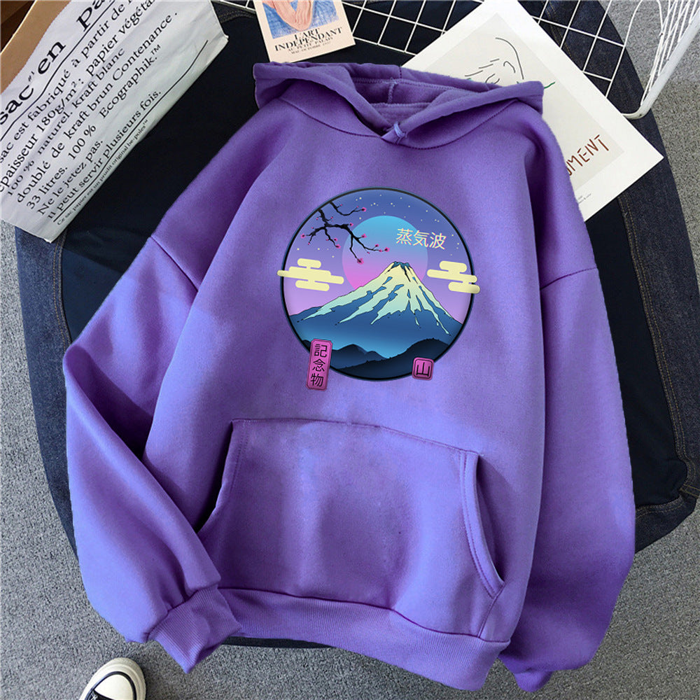 Spring And Autumn Women's Sweater Casual Printing