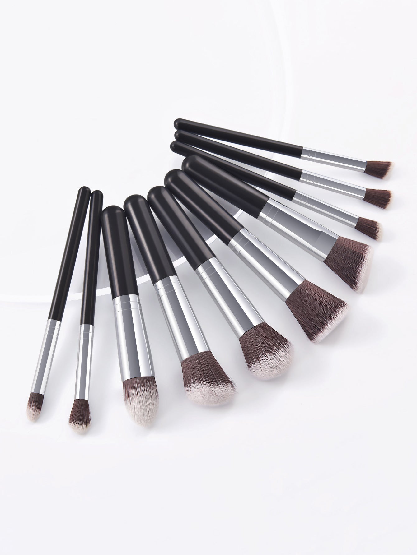 Portable Models 10 PCs 5 Big 5 Small Makeup Brushes Set