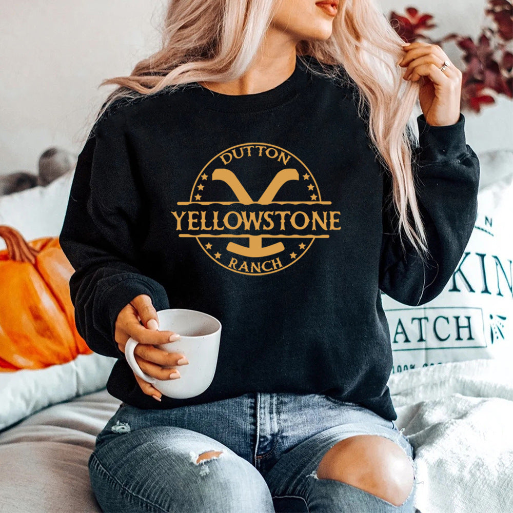 Men's And Women's Fashion Printed Sweatshirt