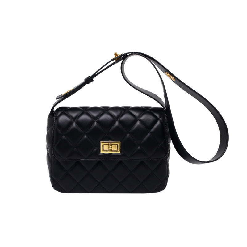 Rhombus Pattern Personalized Car Stitching Solid Color PU