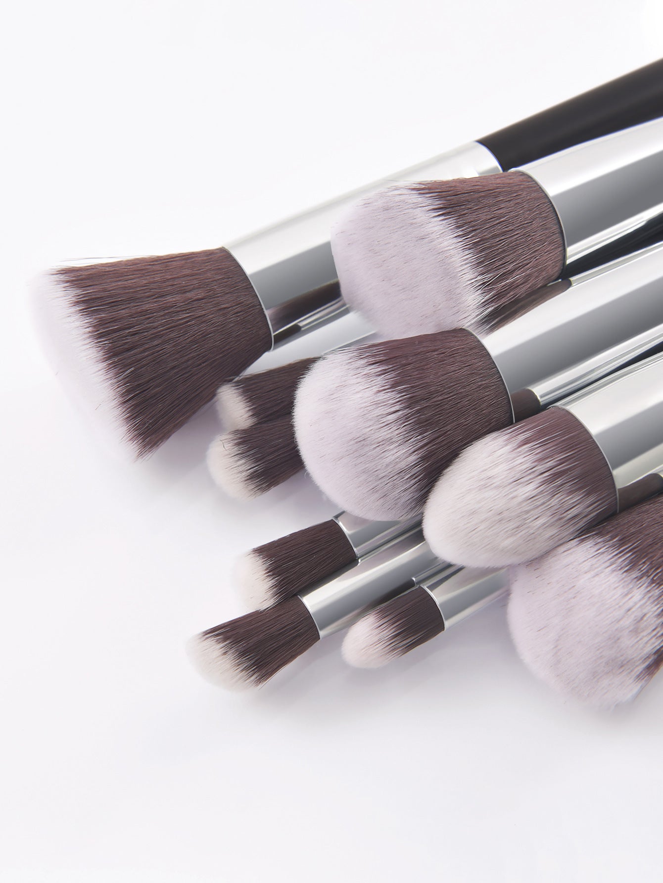 Portable Models 10 PCs 5 Big 5 Small Makeup Brushes Set