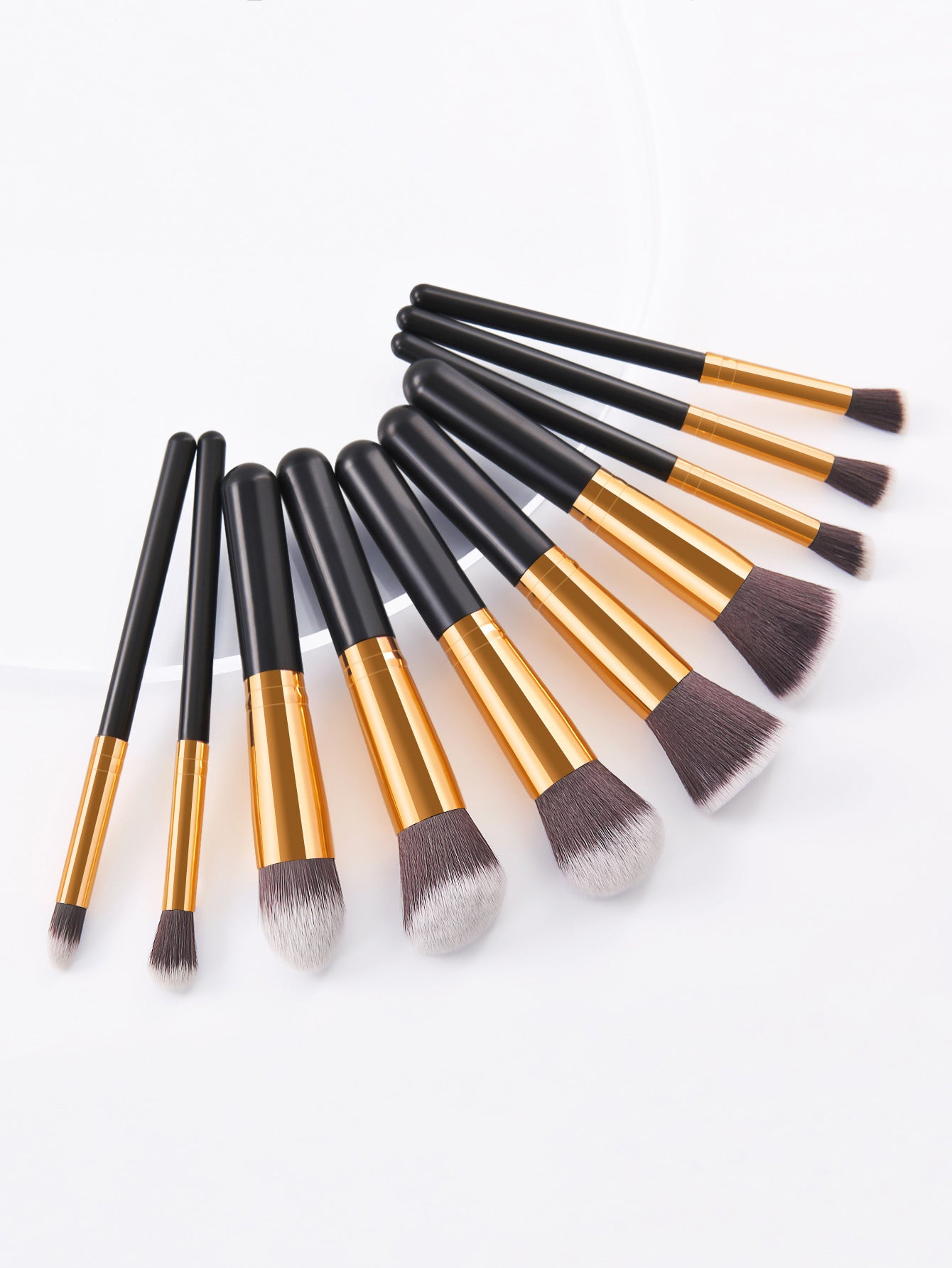 Portable Models 10 PCs 5 Big 5 Small Makeup Brushes Set