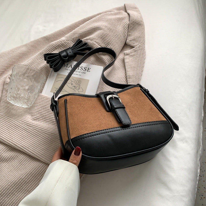 Frosted Retro Women's Fashion Niche Messenger Bag