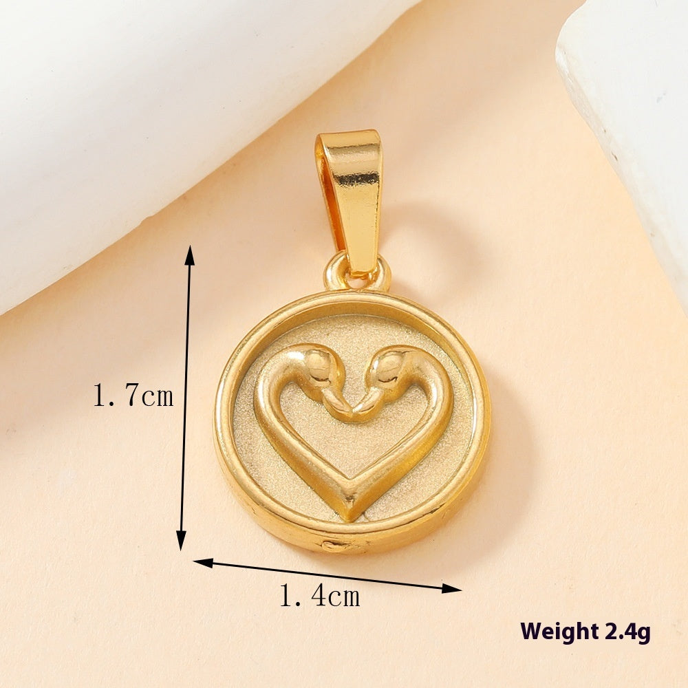 Single Pendant Stainless Steel Casting Ornament Fashion Love Women