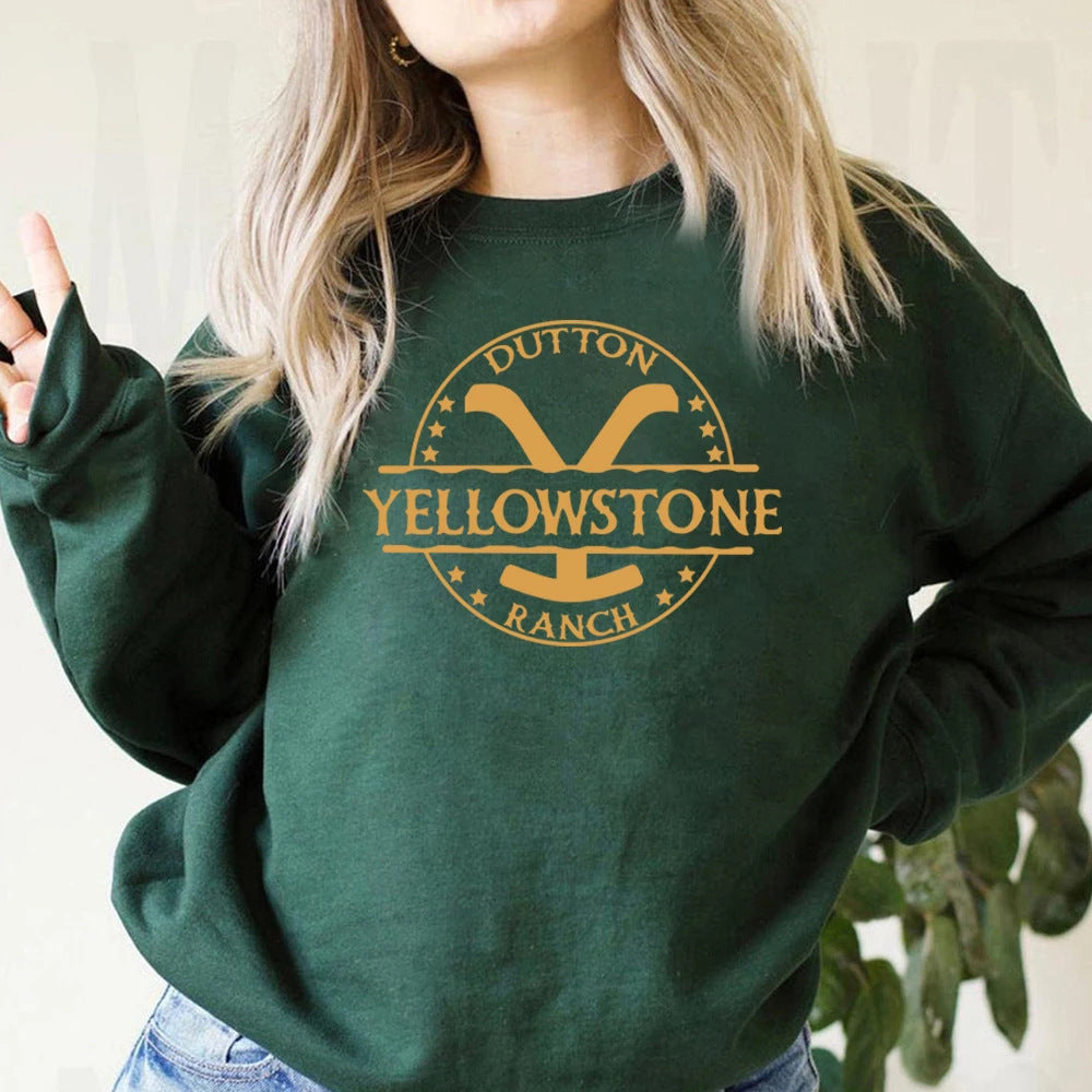 Men's And Women's Fashion Printed Sweatshirt
