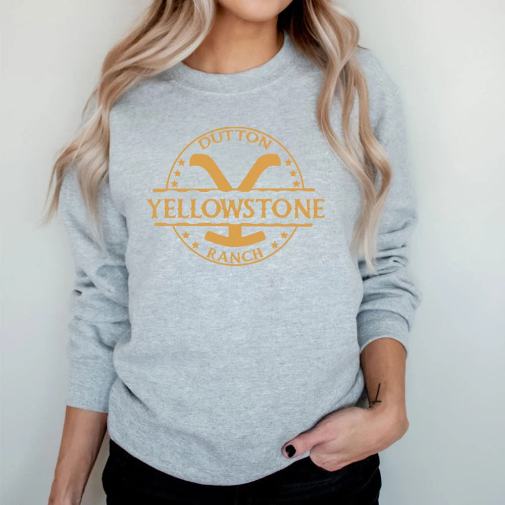 Men's And Women's Fashion Printed Sweatshirt