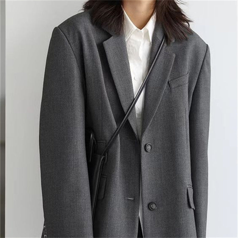 Women's Temperament Fashion Loose Broad-shouldered Jacket